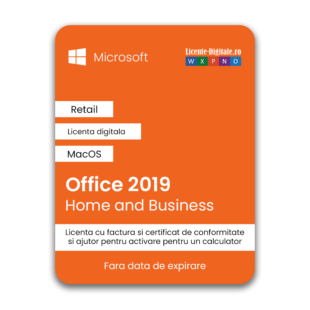 Office 2019 home and business macos digital
