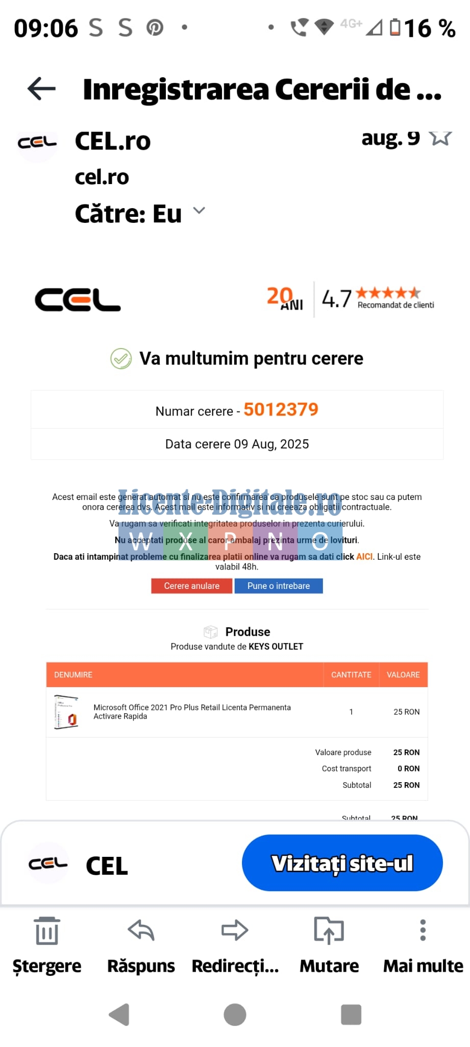 licenta nefunctionala