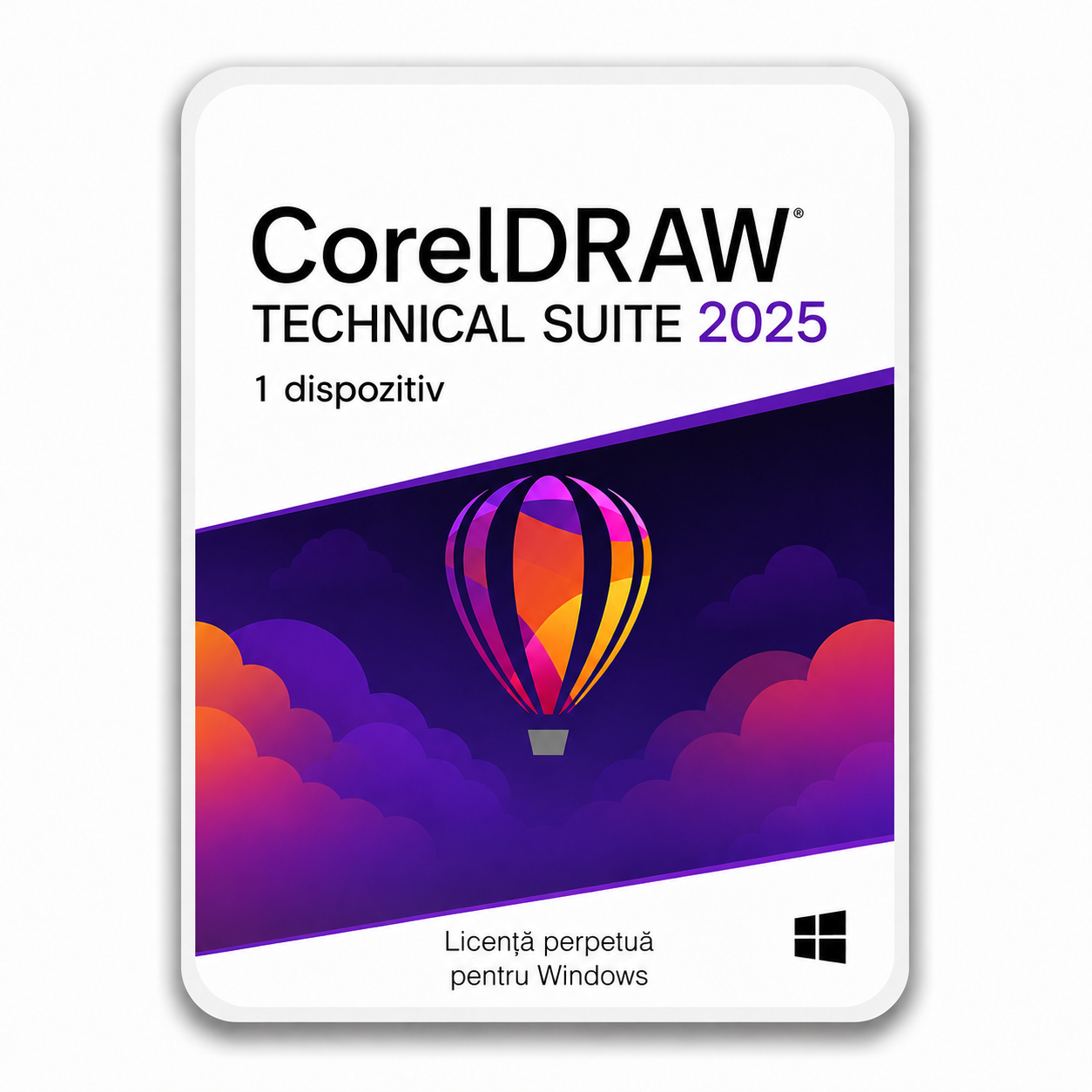 coreldraw technical suite 2025 CorelDraw Technical Suite 2025, licență permanentă REALĂ electronică, pe email, 1 dispozitiv Windows - imagine 1